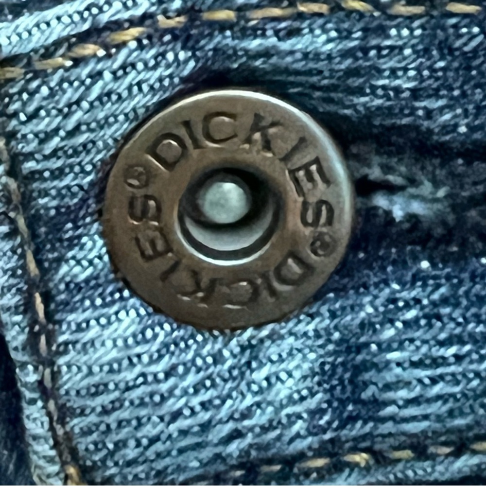 Dickies Relaxed Fit Bootcut Medium Wash Jeans Size 8 Regular - Picture 6 of 16